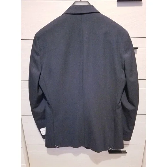 Van Heusen Men's Cool Flex Slim Fit Jacket, Navy, 38 Reg - Picture 2 of 3